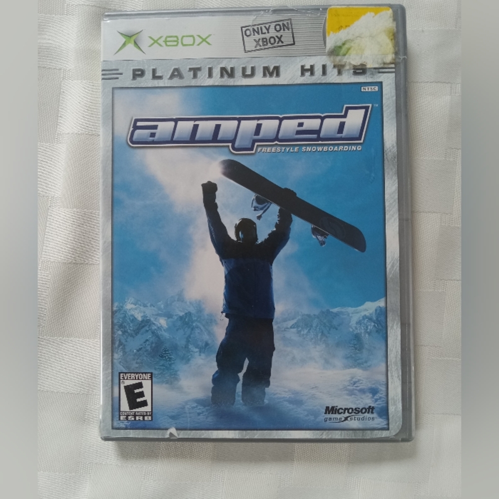 Amped Freestyle Snowboarding for - Platinum Hits Edition - Case Damage - No Man.
